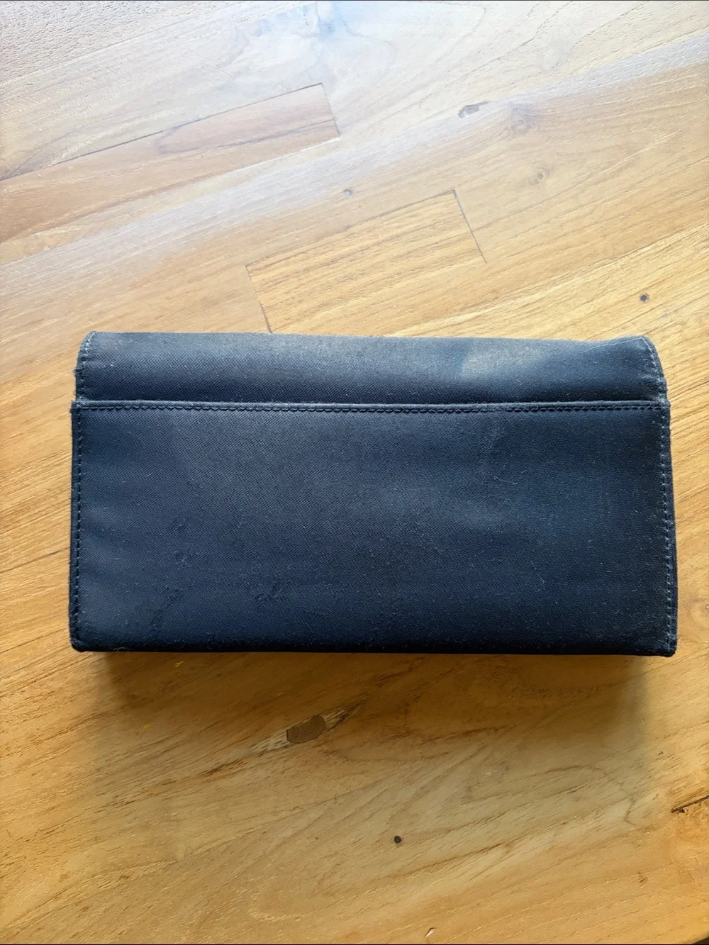 kate spade Black Foldover Continental Wallet